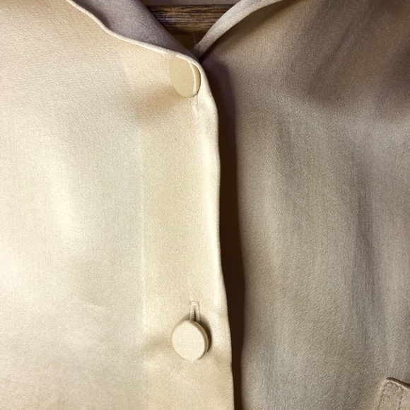 Ann Klein II 100% Silk Blouse - Picture 3 of 5